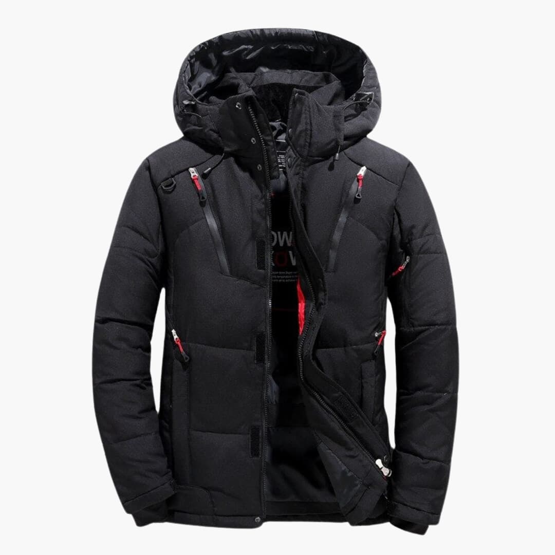 Gary™ | Warm Hooded Multi-Pocket Winter Jacket