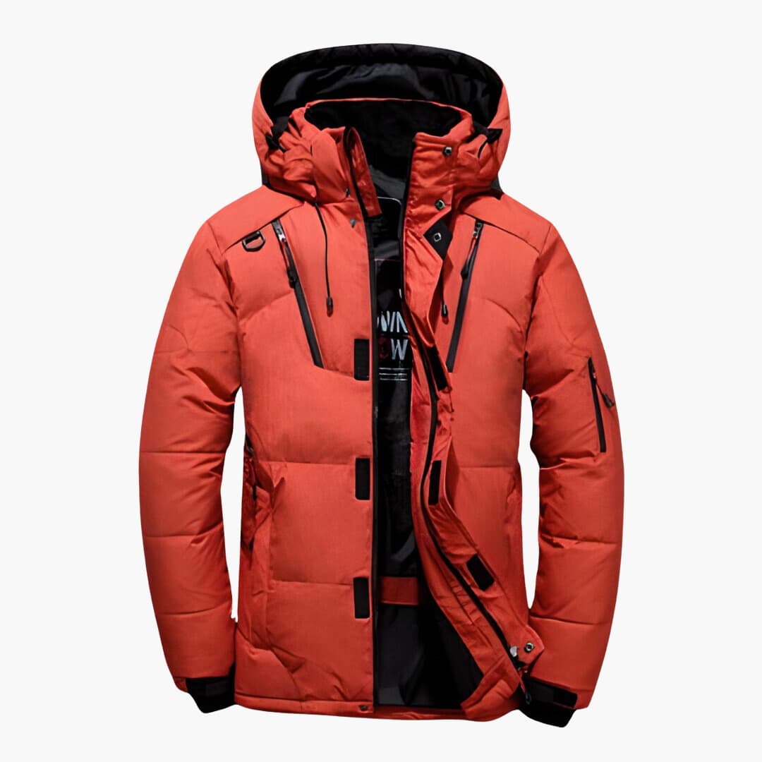 Gary™ | Warm Hooded Multi-Pocket Winter Jacket