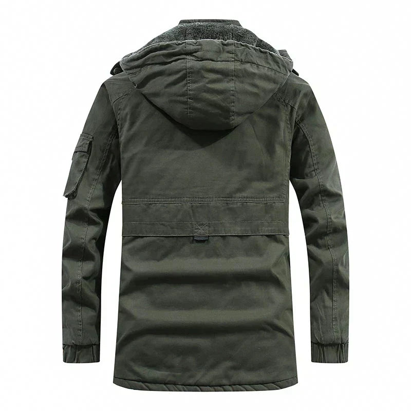 James™ | Warm Fleece-Lined Hooded Parka Jacket