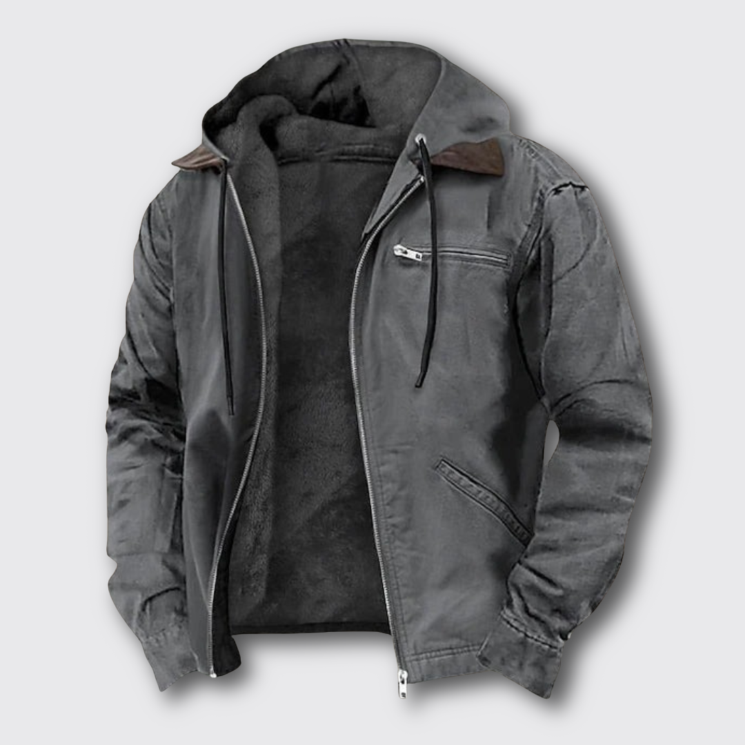 Men’s Hooded Padded Winter Jacket