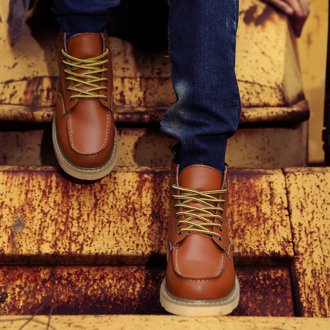Troy™ | Classic Moc-Toe Work Boots