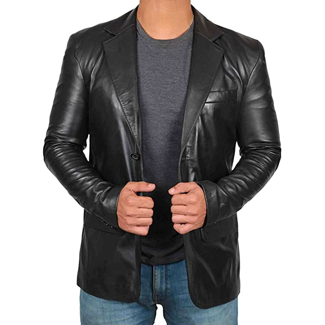 Vincent™ | Sleek Classic Two-Button Blazer