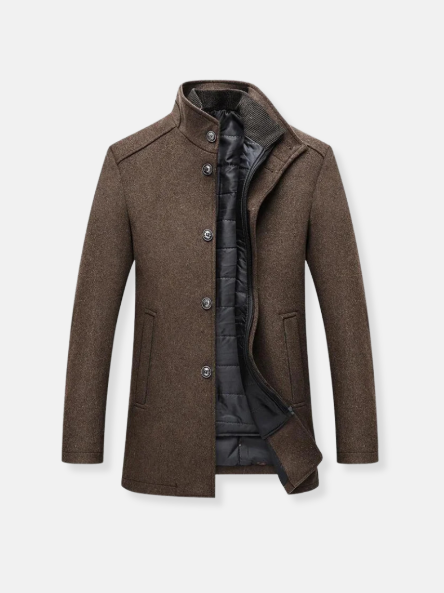 Stanley™ | Warm Classic Stand-Collar Winter Coat