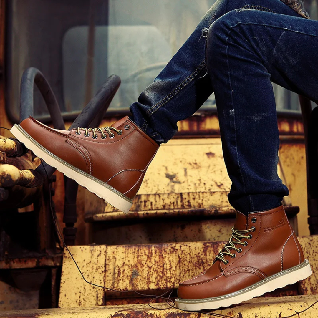 Troy™ | Classic Moc-Toe Work Boots