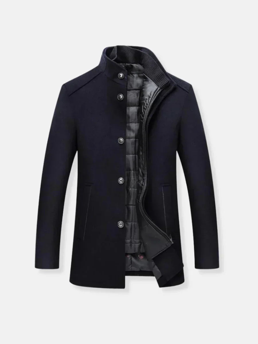 Stanley™ | Warm Classic Stand-Collar Winter Coat