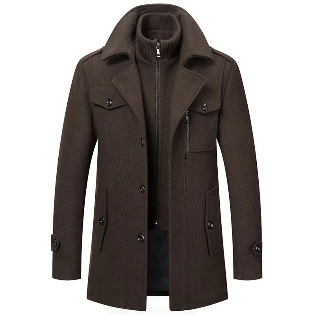 George™ | Warm Classic Layered Overcoat