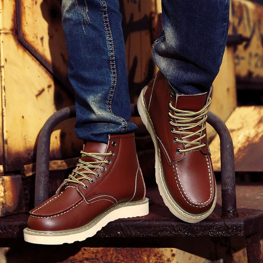 Troy™ | Classic Moc-Toe Work Boots