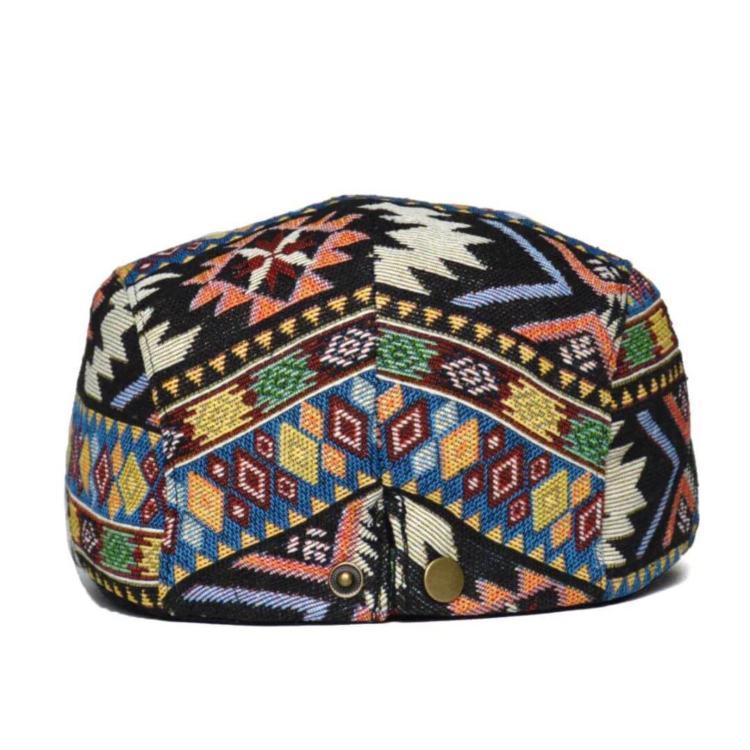 Patterned Flat Cap | TORONTO
