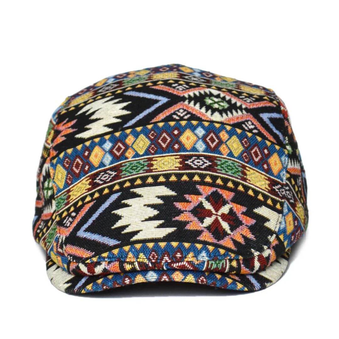 Patterned Flat Cap | TORONTO