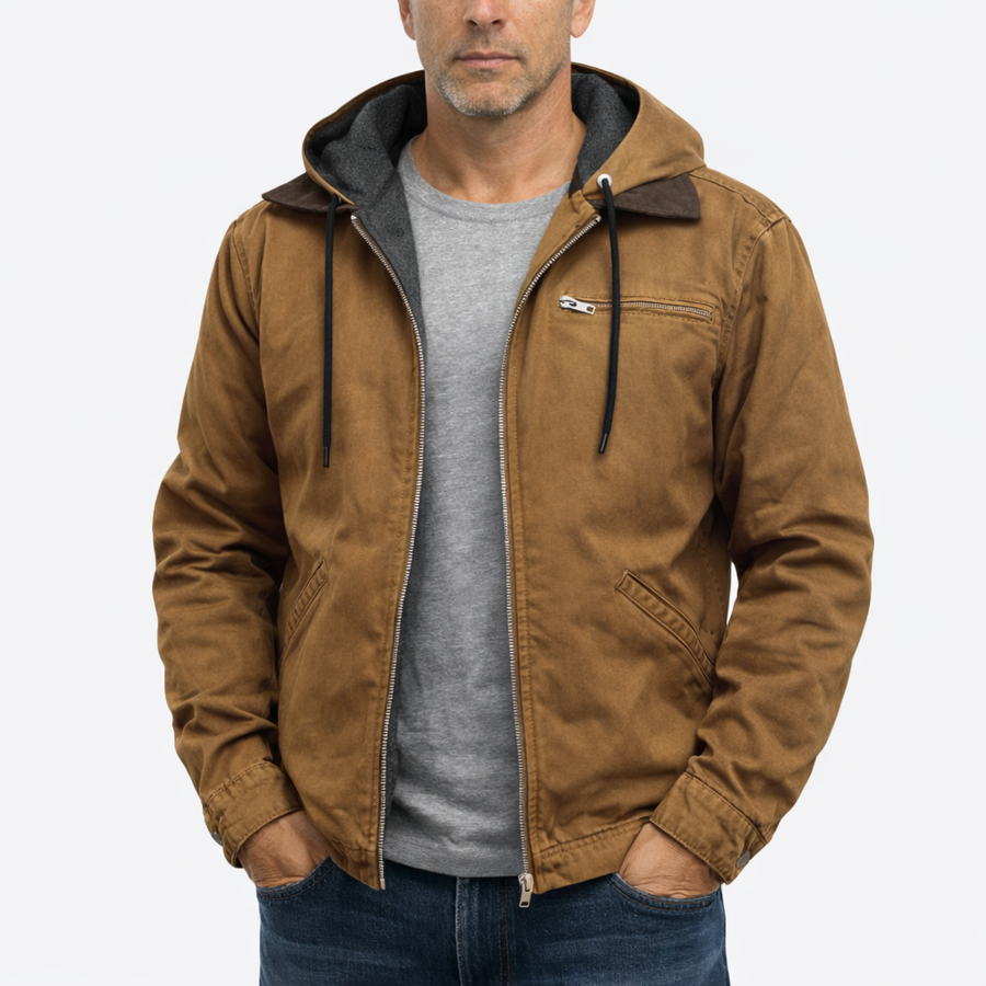 Men’s Hooded Padded Winter Jacket