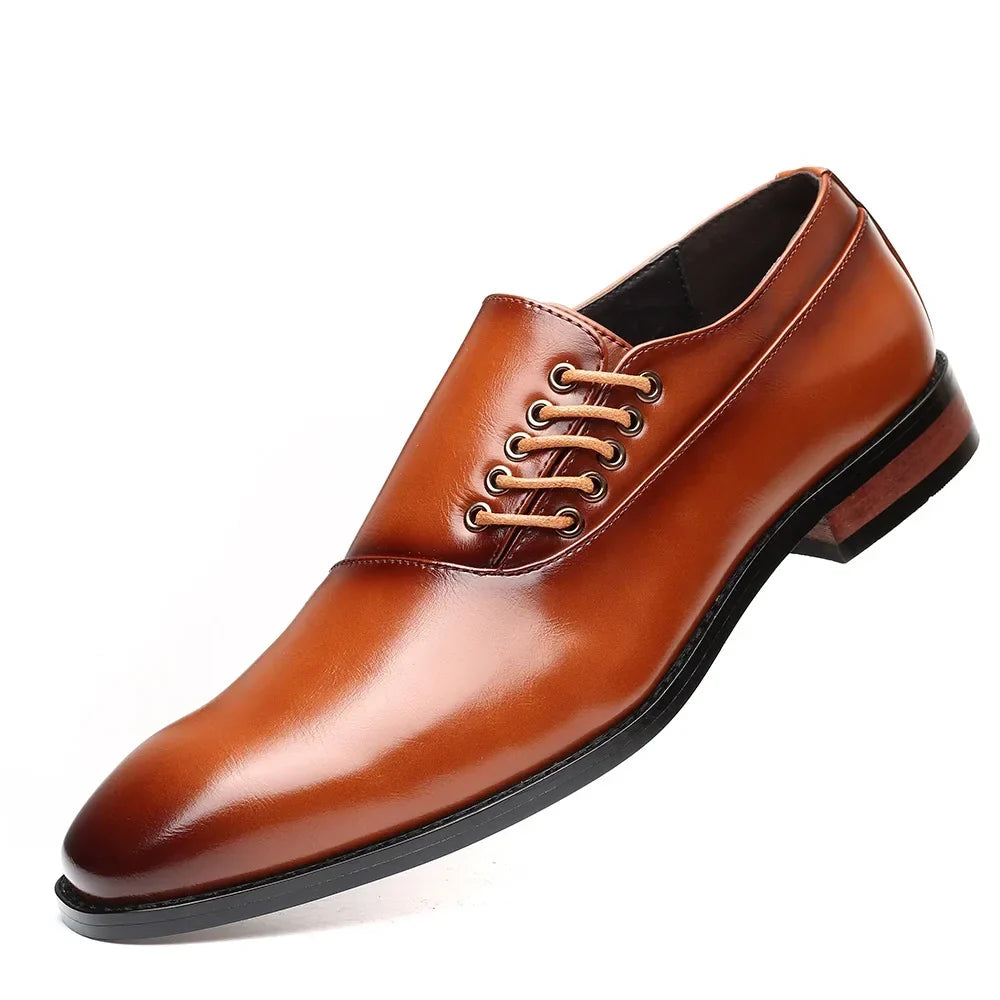 Bennett™ | Elegant Side-Lace Oxford Shoes