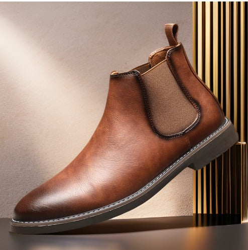 Greg™ | Classic Slip-On Chelsea Boots