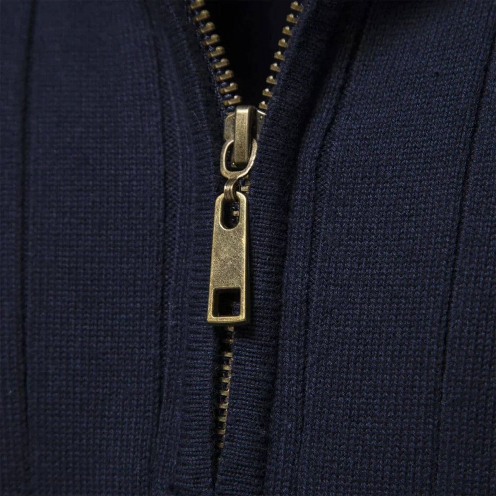 Robert | Classic Quarter-Zip Sweater