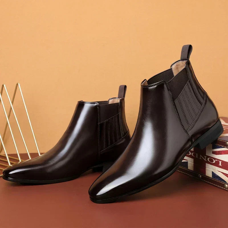 Sterling™ | Elegant Polished Chelsea Boots