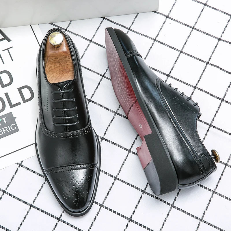 Anthony™ | Elegant Brogue Oxford Shoes