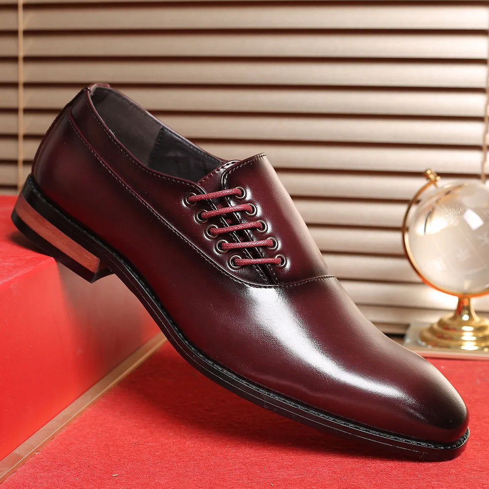 Bennett™ | Elegant Side-Lace Oxford Shoes