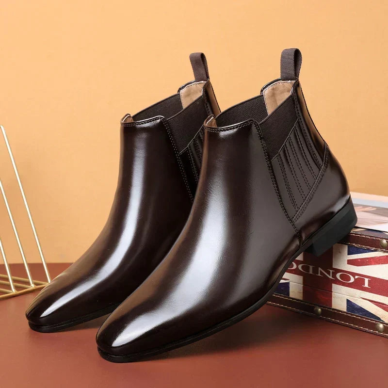 Sterling™ | Elegant Polished Chelsea Boots