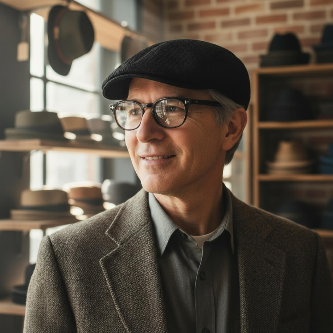 Mesh Flat Cap | CHARLESTON