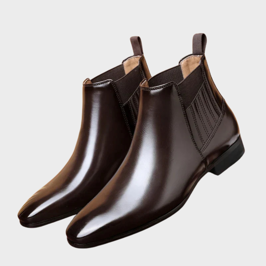 Sterling™ | Elegant Polished Chelsea Boots