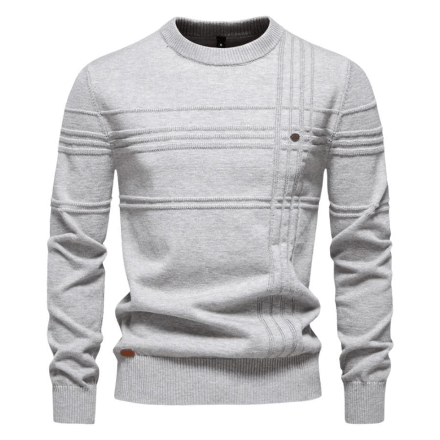 Burkhard | Stylish Men's Sweater with Check Design