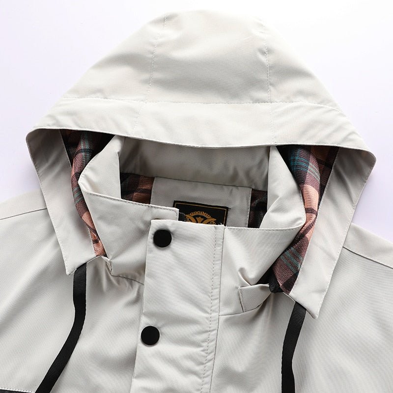 Larry™ | Waterproof Hooded Multi-Pocket Outdoor Jacket