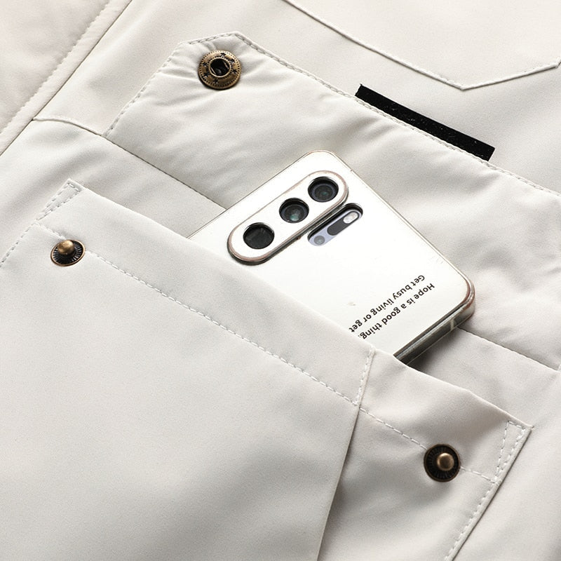 Larry™ | Waterproof Hooded Multi-Pocket Outdoor Jacket